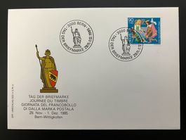 Couvert Tag der Briefmarke 1985 Bern