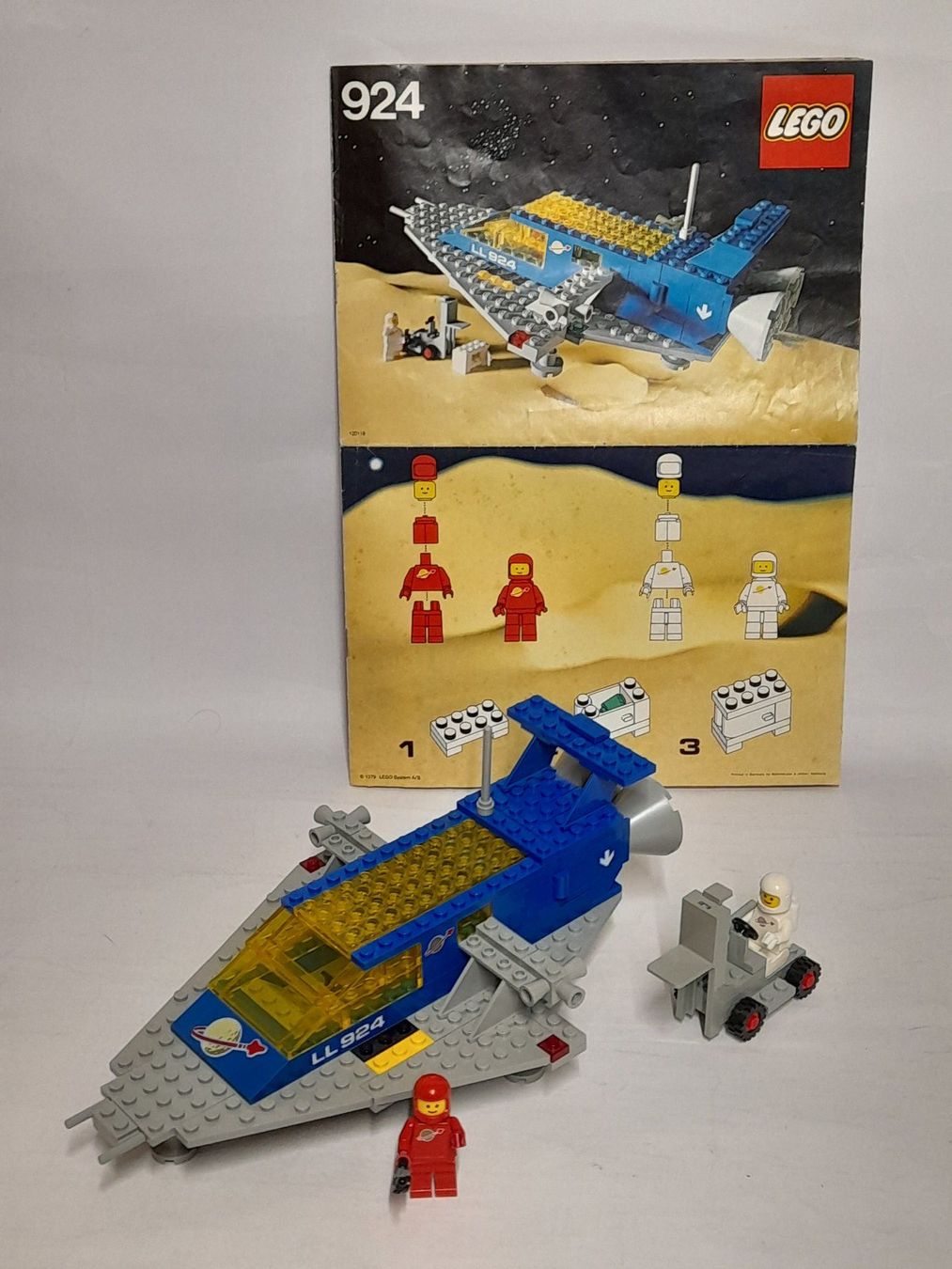 Lego Giocattoli: Lego Legoland Space 924 Space Cruiser – Usato da Derendingen venduto da Boeni80