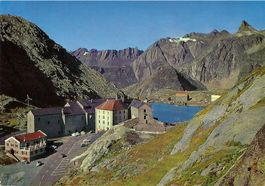Alte AK Hospiz Grosser Sankt Bernard, o Sion 31.07.1968
