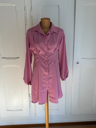 Blusenkleid rosa 36