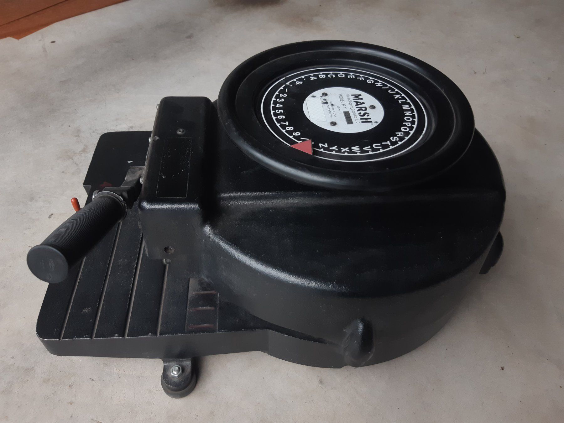 Alle Maschinen: Marsh Stencil Cutting Machine Model R1, Stanzmaschine – Gebraucht aus Mitlödi von blackgnat79 2