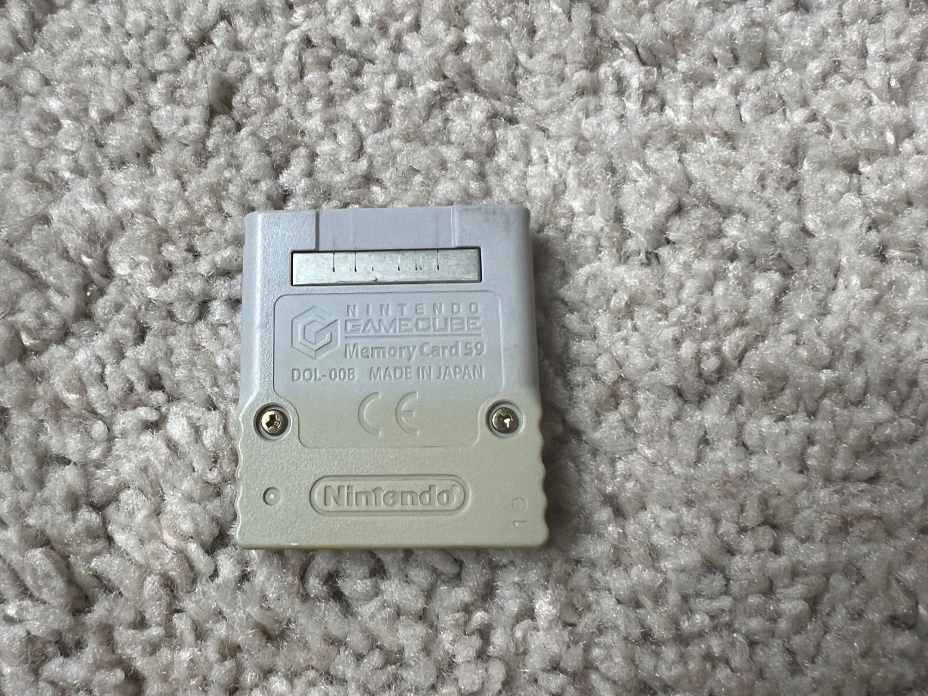 Memory Units & Memory Cards: Memory Card 59 für Nintendo GameCube – Gebraucht aus Winkel von RiMa95 1