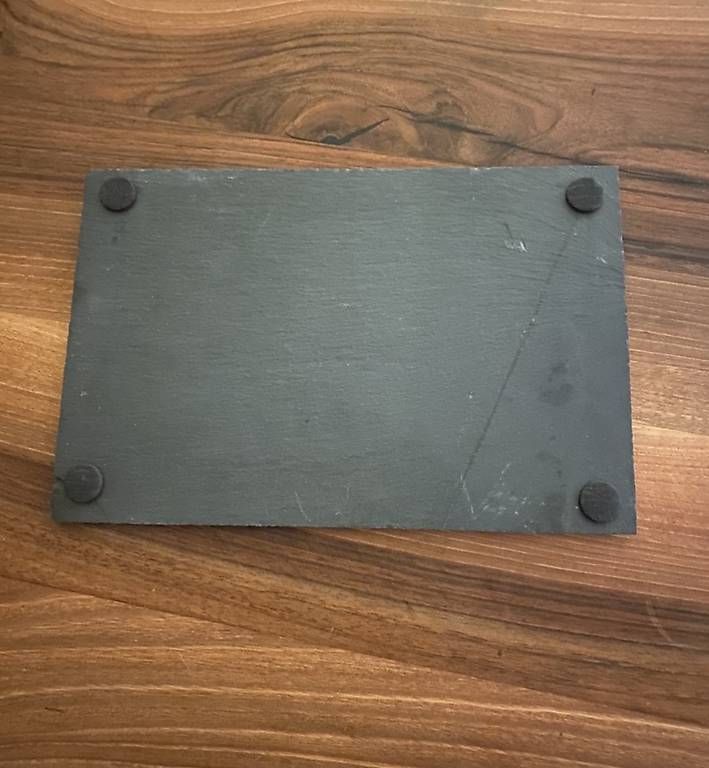 Piatti di portata: Schieferplatten Servierplatten 12 Stk. – Nuovo e nell'imballaggio originale da Wald ZH venduto da Slaste 1