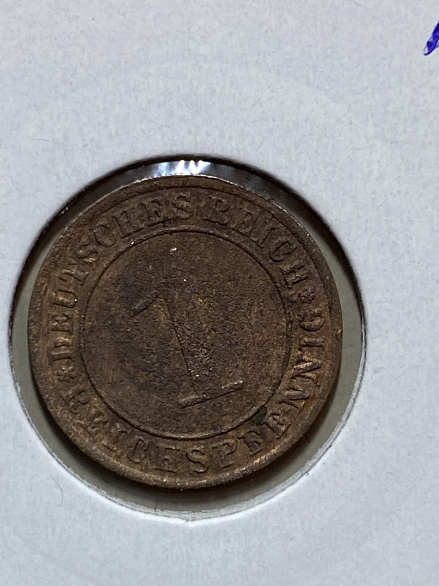 Tutti le monete: Deutsches Reich - 1 Pfennig - 1934 – Usato da Payerne venduto da Mike1682