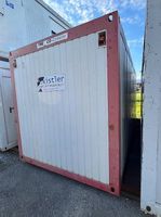 Container Baracke Bau Mannschaft Werkzeug Material Bauwagen