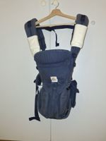 Ergobaby Omni 360 blau mit Ergobaby Winterschutz All-Weather