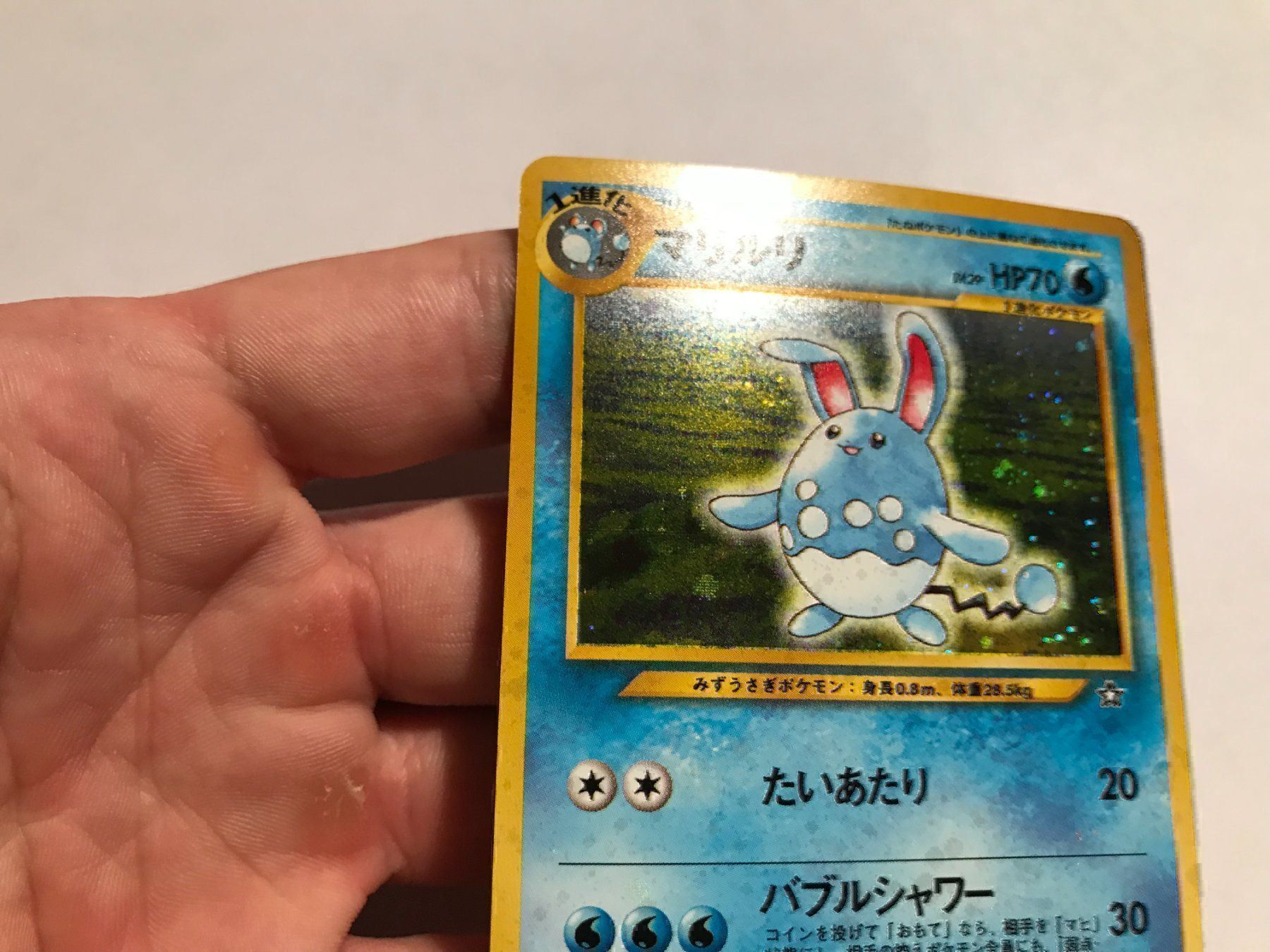 Pokémon Carte collezionabili: Azumarill holo Japanisch – Nuovo (secondo la descrizione) da Hagendorn venduto da Pokecollectorch 1
