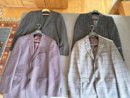4ER    PACKAGE    HUGO  BOSS   SAKKO'S   ,   GR .  50