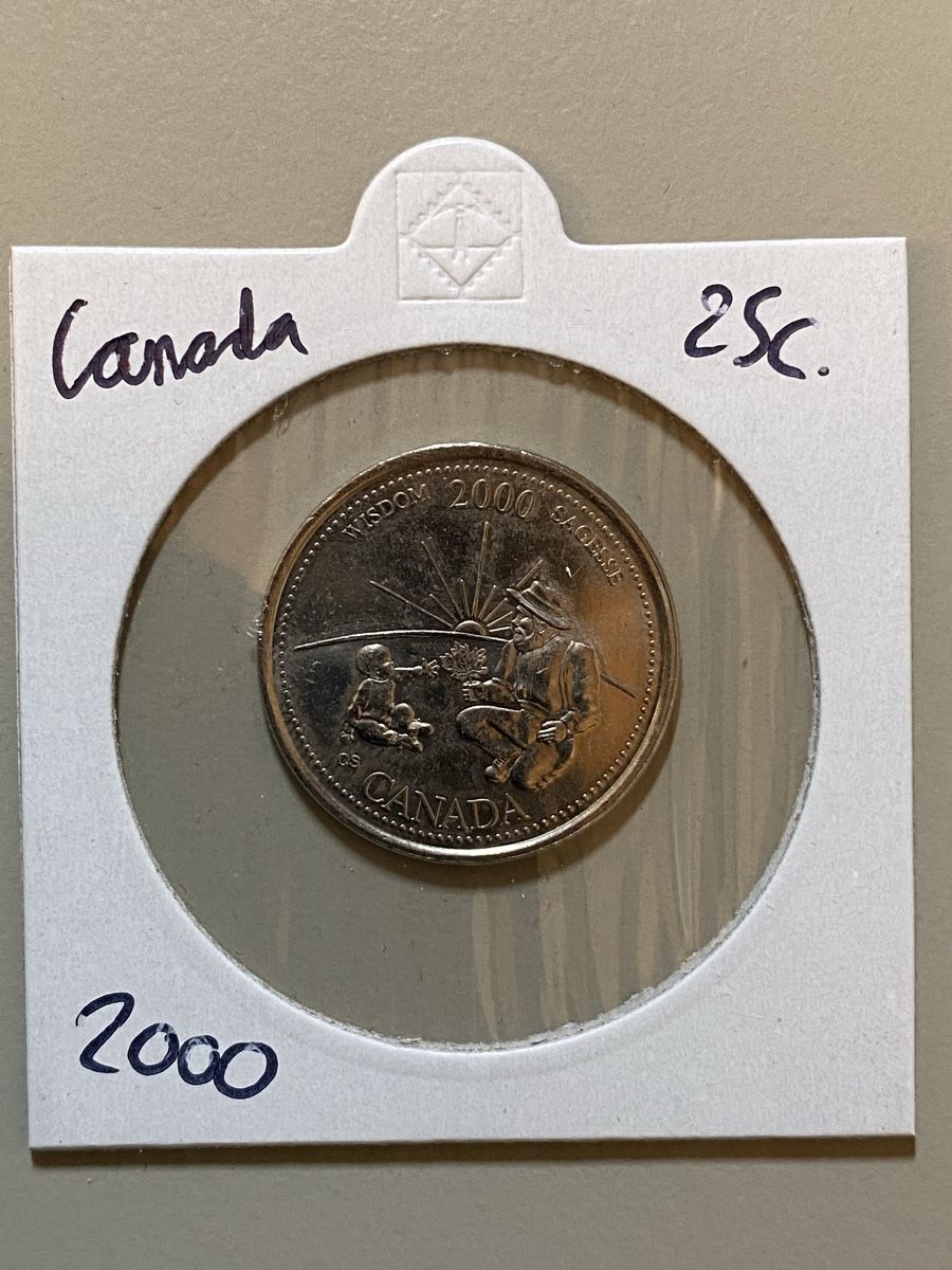 Toutes les monnaies: Canada - 25 cents - 2000 – D'occasion à Payerne par Mike1682