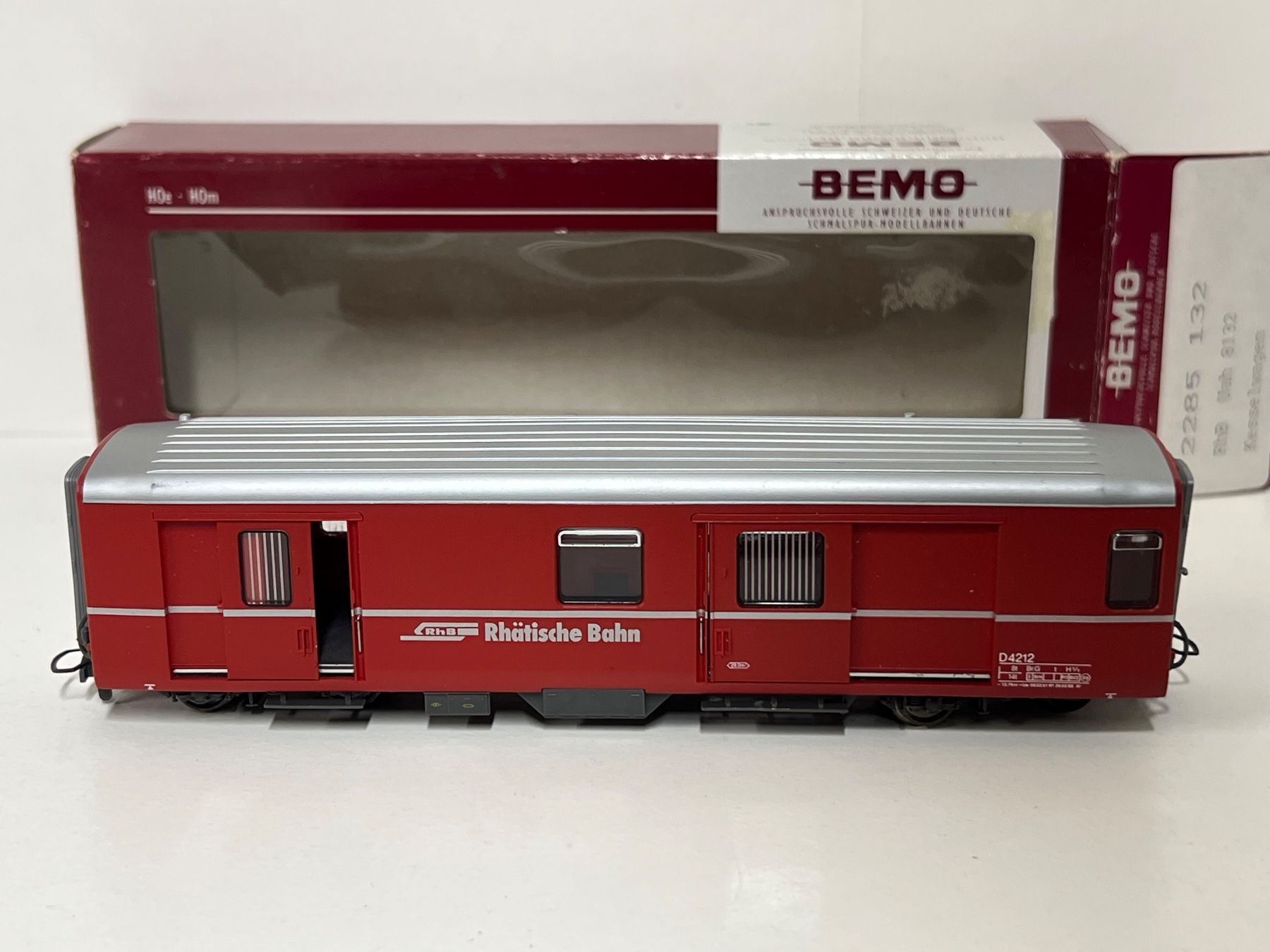 Bemo Modelleisenbahnen: Bemo  D4212 Gepäckwagen  RhB H0m – Gebraucht aus Neuenhof von ludovicco 2