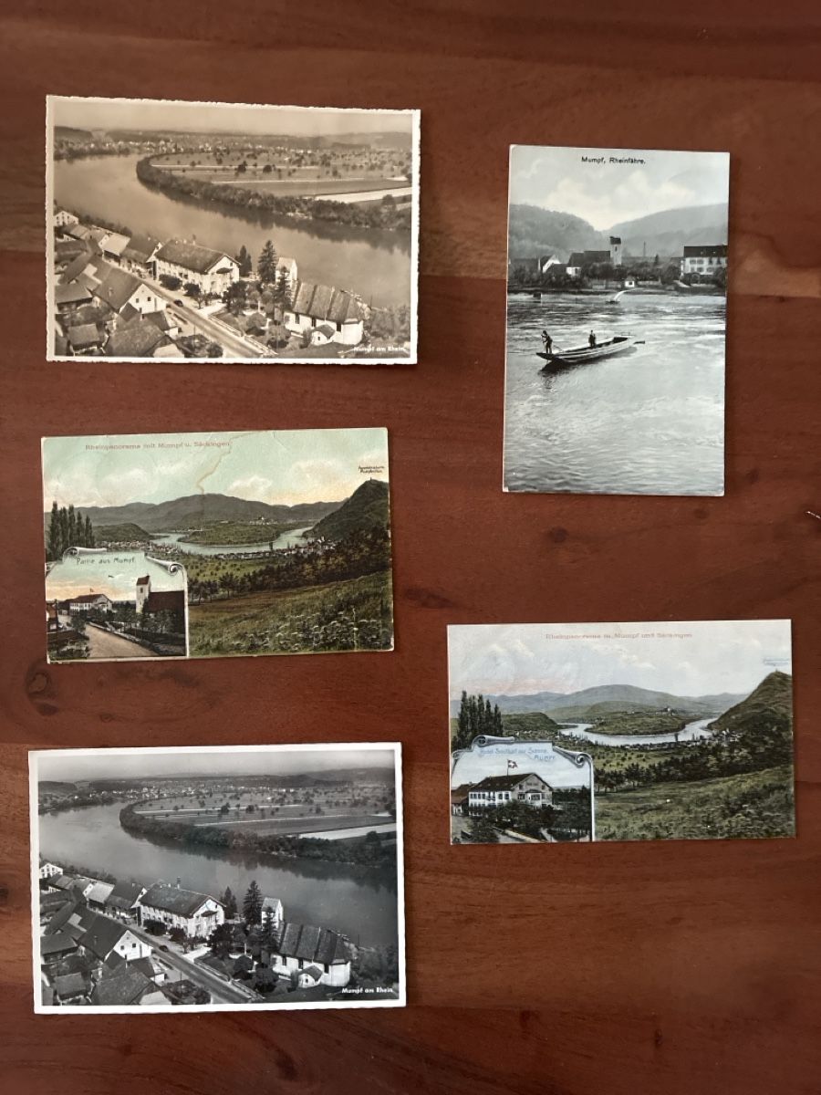 Cartes postales: 5 Ansichtskarten Schweiz von Mumpf AG – D'occasion à Oftringen par Cla.vD.74