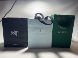 Bags Acteryx, La Mer and Ritz Carlton