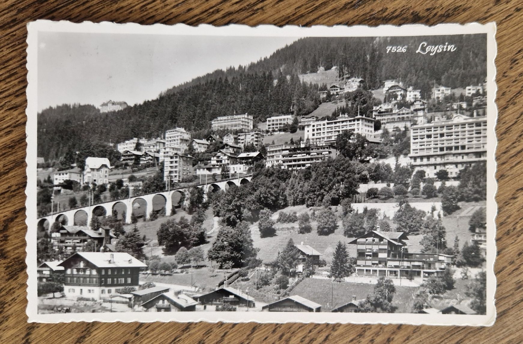 Cartoline postali: Leysin 1958 – Usato da Ebikon venduto da Donar50