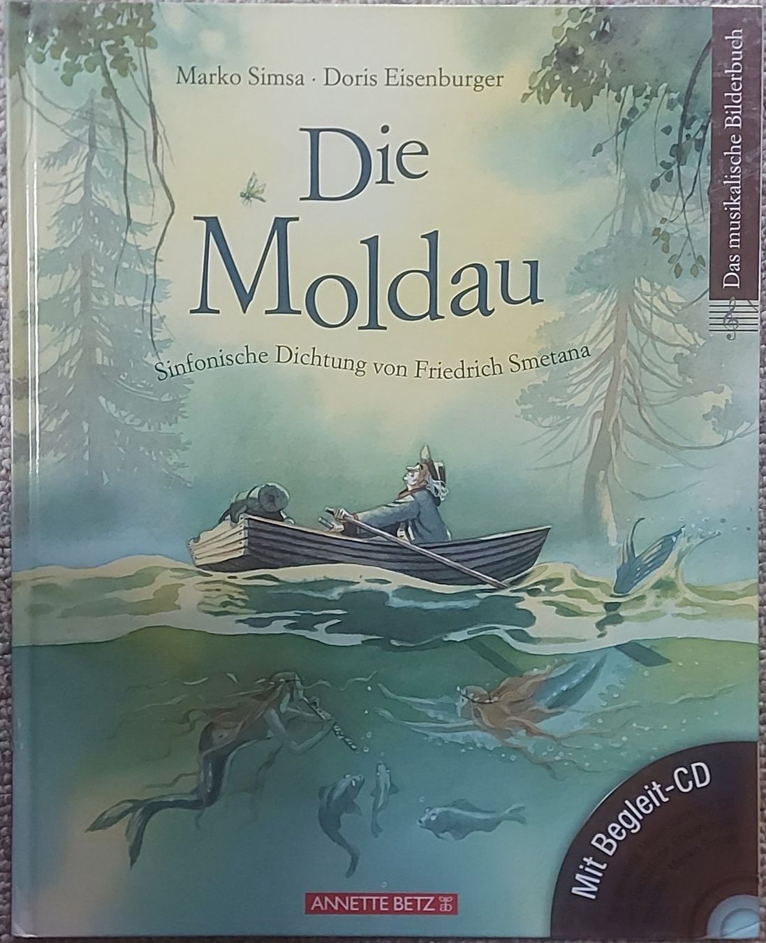 Bücher: Die Moldau - Marko Simsa mit CD – Gebraucht aus Winterthur von ugahugah