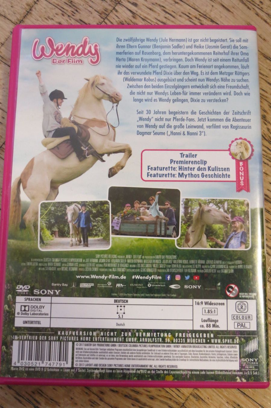 Tutti i DVDs: Wendy - der Film – Usato da Brugg AG venduto da Finlandia 1