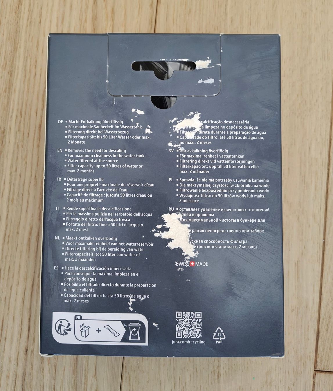Jura Altro per la casa: 3x Jura Claris Smart+ Wasserfilter – Nuovo e nell'imballaggio originale da Bolligen venduto da Casewise 1