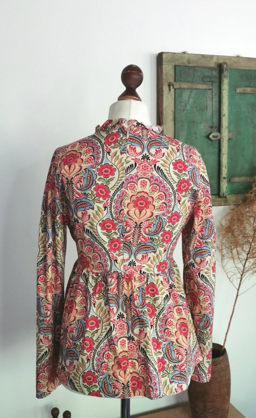 Camicette: Glamorous florale Bluse Gr. 40 – Usato da gachnang venduto da tibus1 2
