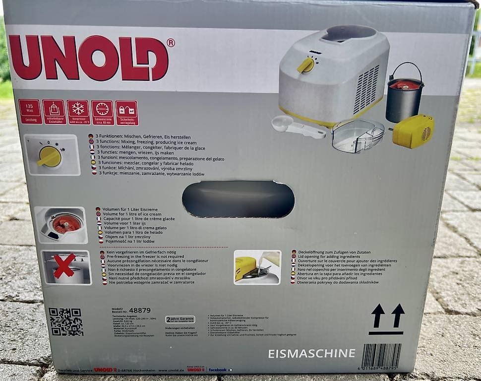 Elettrodomestici da cucina: Eismaschine UNOLD Model 48879 – Usato da Bremgarten AG venduto da 2N1 4
