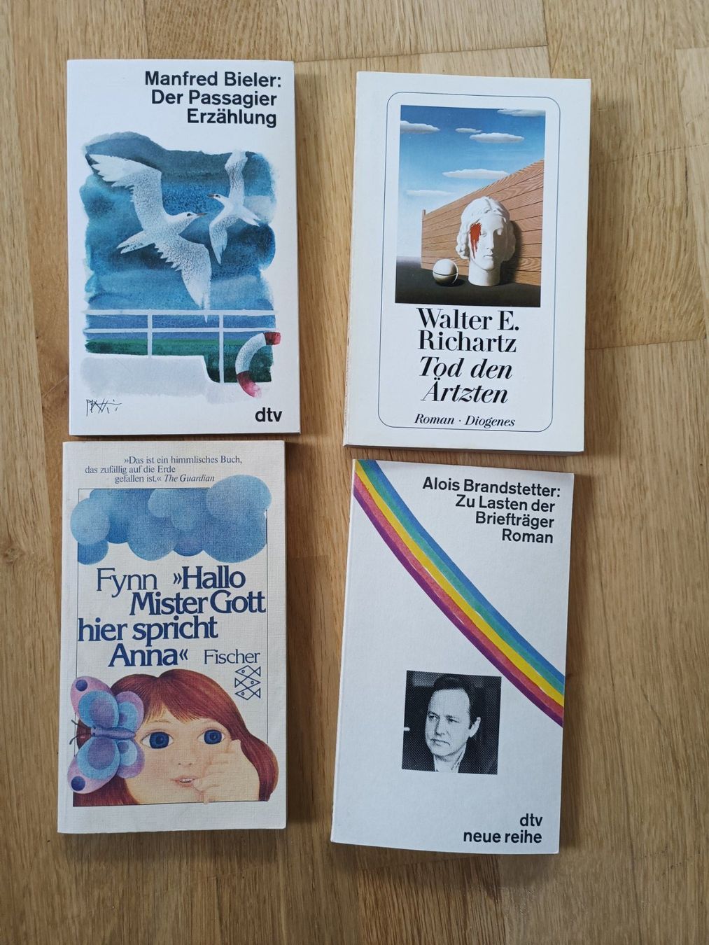 Bücher: 4 deutschsprachige Romane – Gebraucht aus Aesch BL von Rerosa43 1
