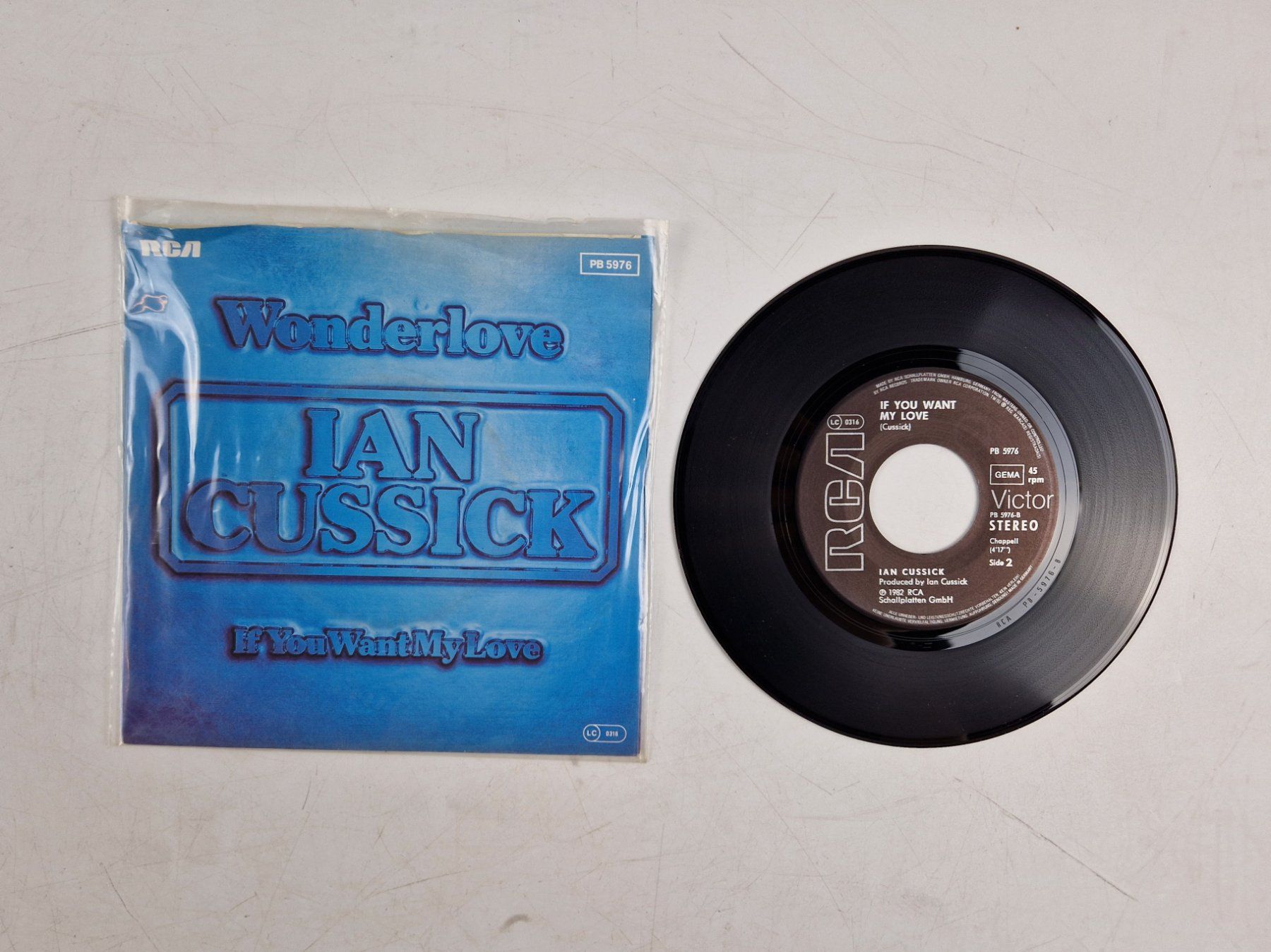 Dischi in vinile: Ian Cussick (1 Single) – Usato da Muhen venduto da Restwert_Muhen 1