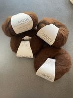 Garn Mohair Soft braun 4x50g neu