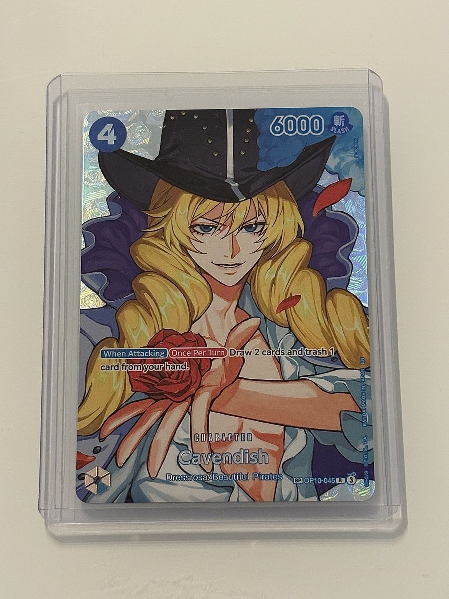 Bandai Sammelbilder & Trading cards: One Piece TCG - Cavendish OP10-045  – Neu (gemäss Beschreibung) aus Pieterlen von Mira_o7