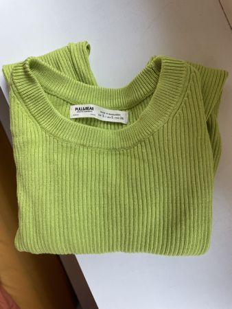 Pull&Bear Pullover, bauchfrei, Grösse S, neuwertig, grün