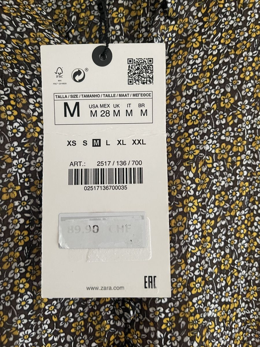 Zara Vestiti: Zara Kleid Neu M – Nuovo e nell'imballaggio originale da Zürich venduto da Fashionista00 4