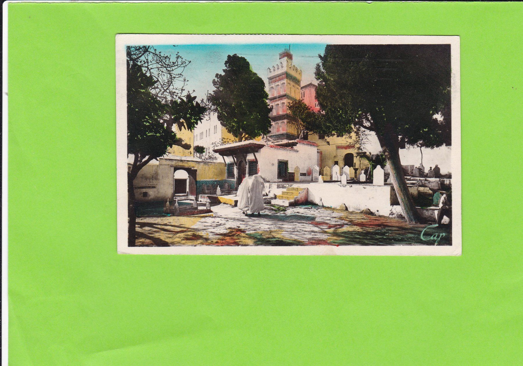 Ansichtskarten: Alger-La Mosquée de Sidi Abderhaman – Gebraucht aus St. Peterzell von neckertal