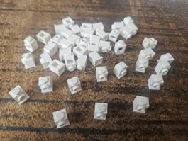 lego 4070 lot de 40 pièces White Brick, Modified 1 x 1