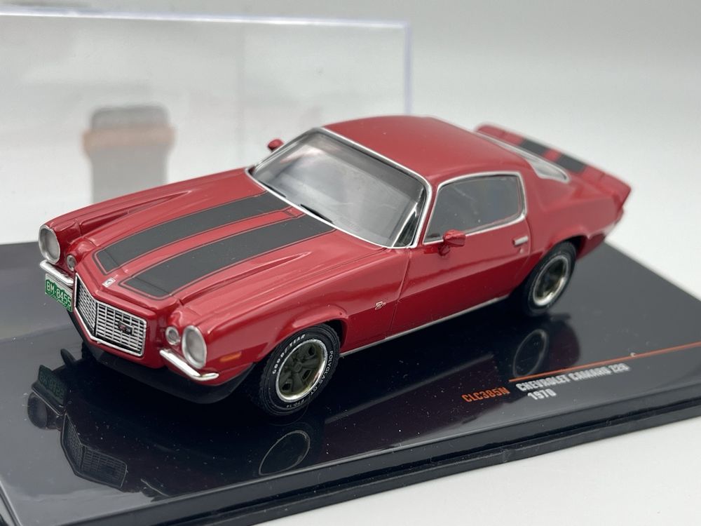 Modèle Réduit Chevrolet Camaro Z28 1978 - Échelle 1:18 - Rouge - Marque GreenLiht - Neuf