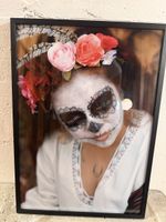 Art photo in a good quality black frame