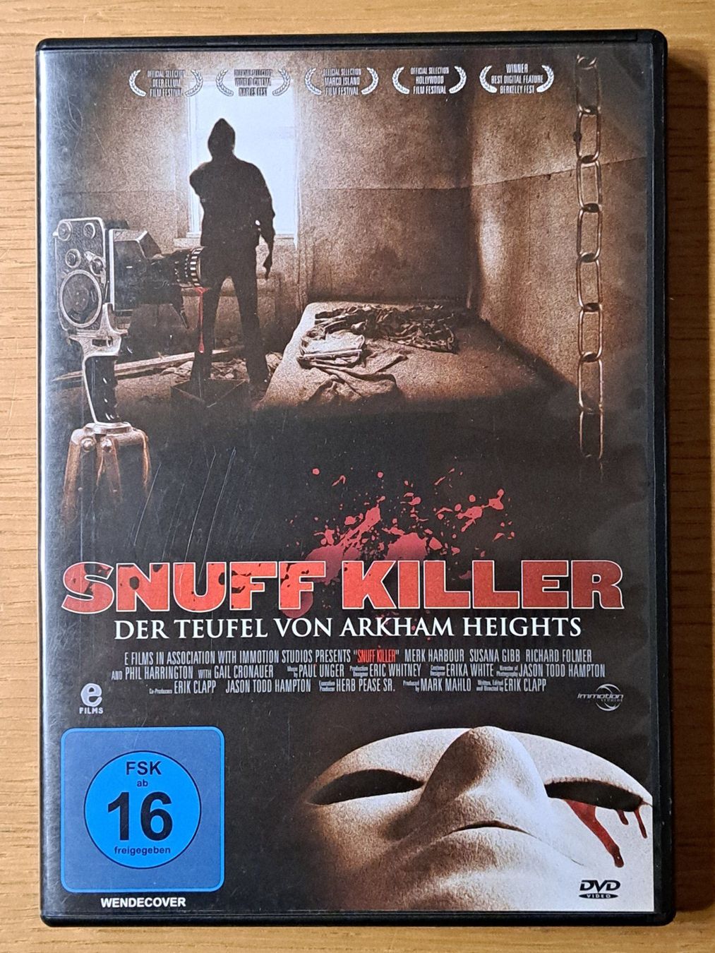 Tutti i DVDs: DVD SNUFF KILLER, Der Teufel von Arkham Heights – Usato da Unterseen venduto da Kanica