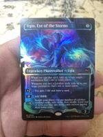 Ugin, Eye of the Storms Borderless Ghostflame in eng.