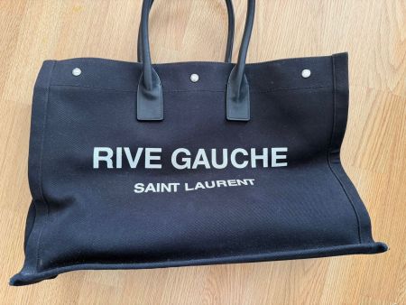 Saint Laurent Rive Gauche Tote Bag.