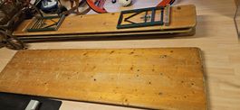 Bierzeltgarnitur Holz 220×90cm gebraucht