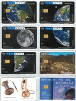 8 Telefonkarten Griechenland
