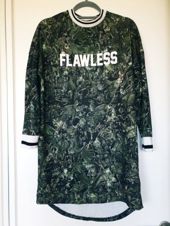 🐸 LANGER PULLOVER / Kleid  Tarnfarben von ELEVENPARIS S
