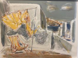 Nanette GENOUD (1907-1987) Lithtographie