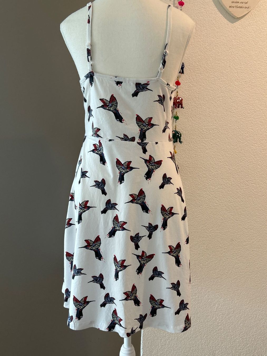 Vestiti: Trägerkleid weiss mit Muster von bpc Grösse  36/38 – Usato da Brunnen venduto da Nala2929 3