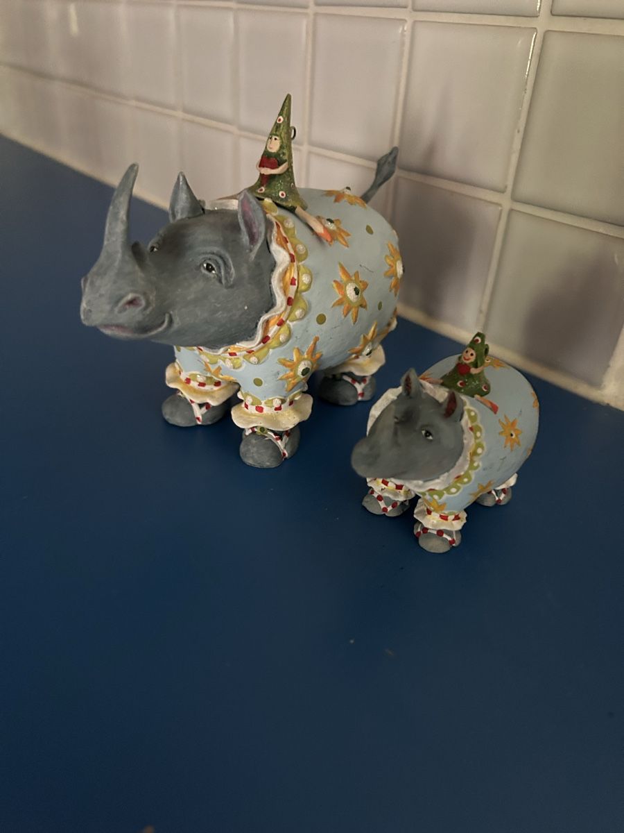 Figuren: Figuren.  Jambo Roberta Rhino Mini Nashorn  – Gebraucht aus Bülach von larson27