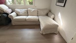 IKEA EKTORP Sofa mit Chaiselongue