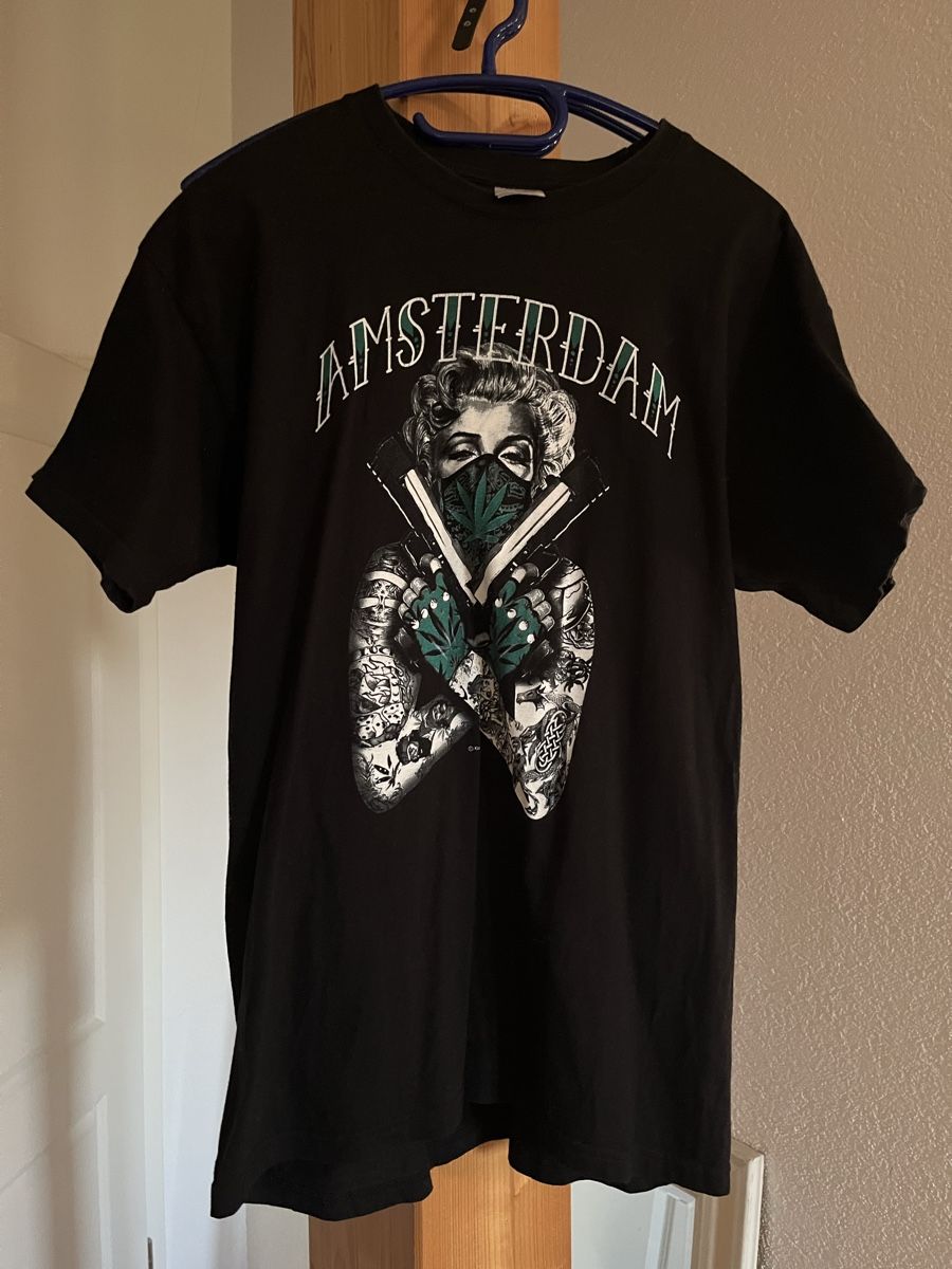 T-shirt: Cooles Amsterdam T-Shirt Gr. M – Usato da Rodersdorf venduto da estherdaphne