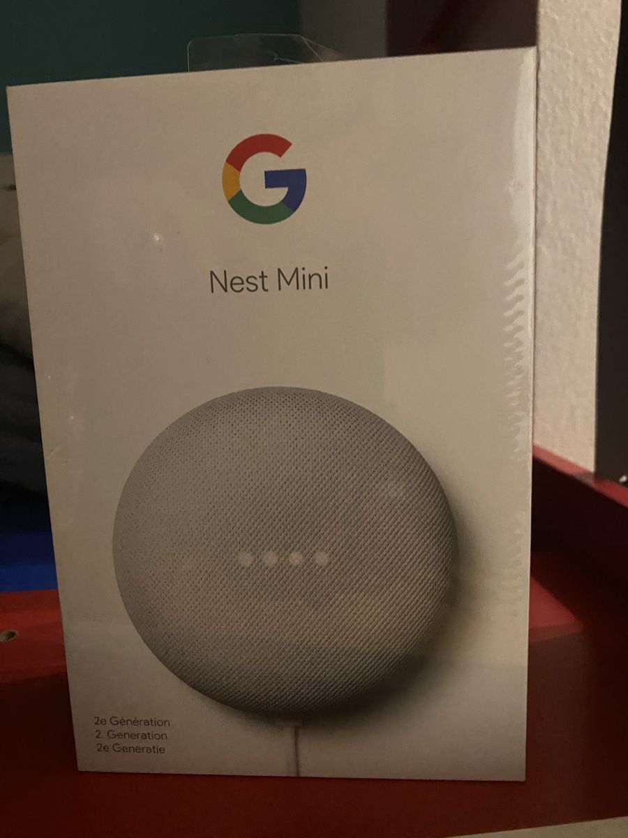 Google Casse acustiche: Google Nest mini OVP smart Speaker OVP 2 Generation 2th Gen – Nuovo e nell'imballaggio originale da Amriswil venduto da samettigerli 1