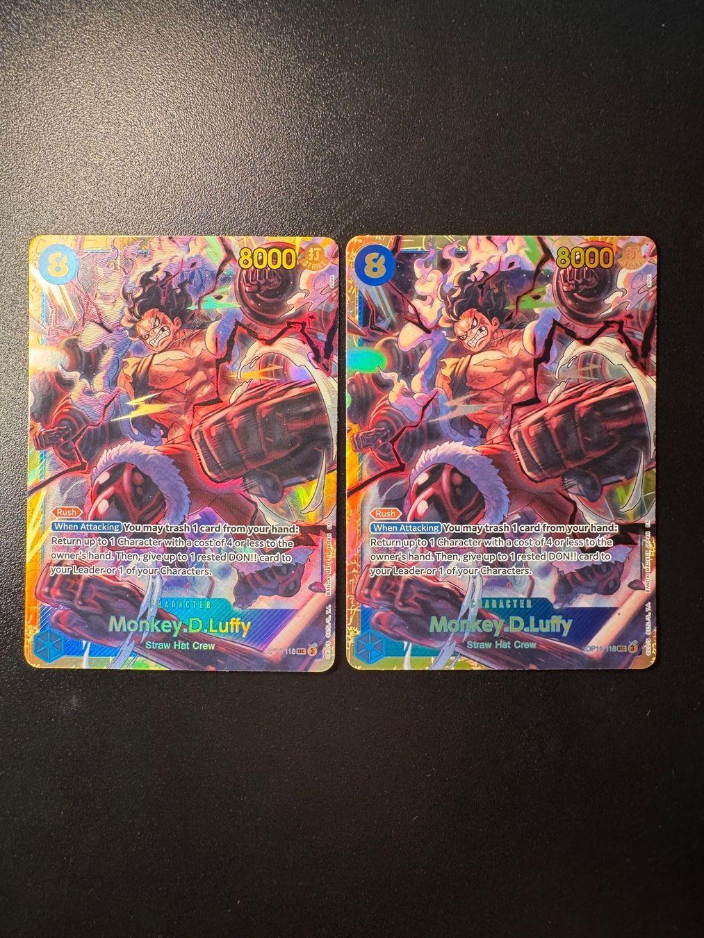 Bandai Carte collezionabili: One Piece, Monkey D Luffy x2 Card – Usato da Corticiasca venduto da gio_yp69