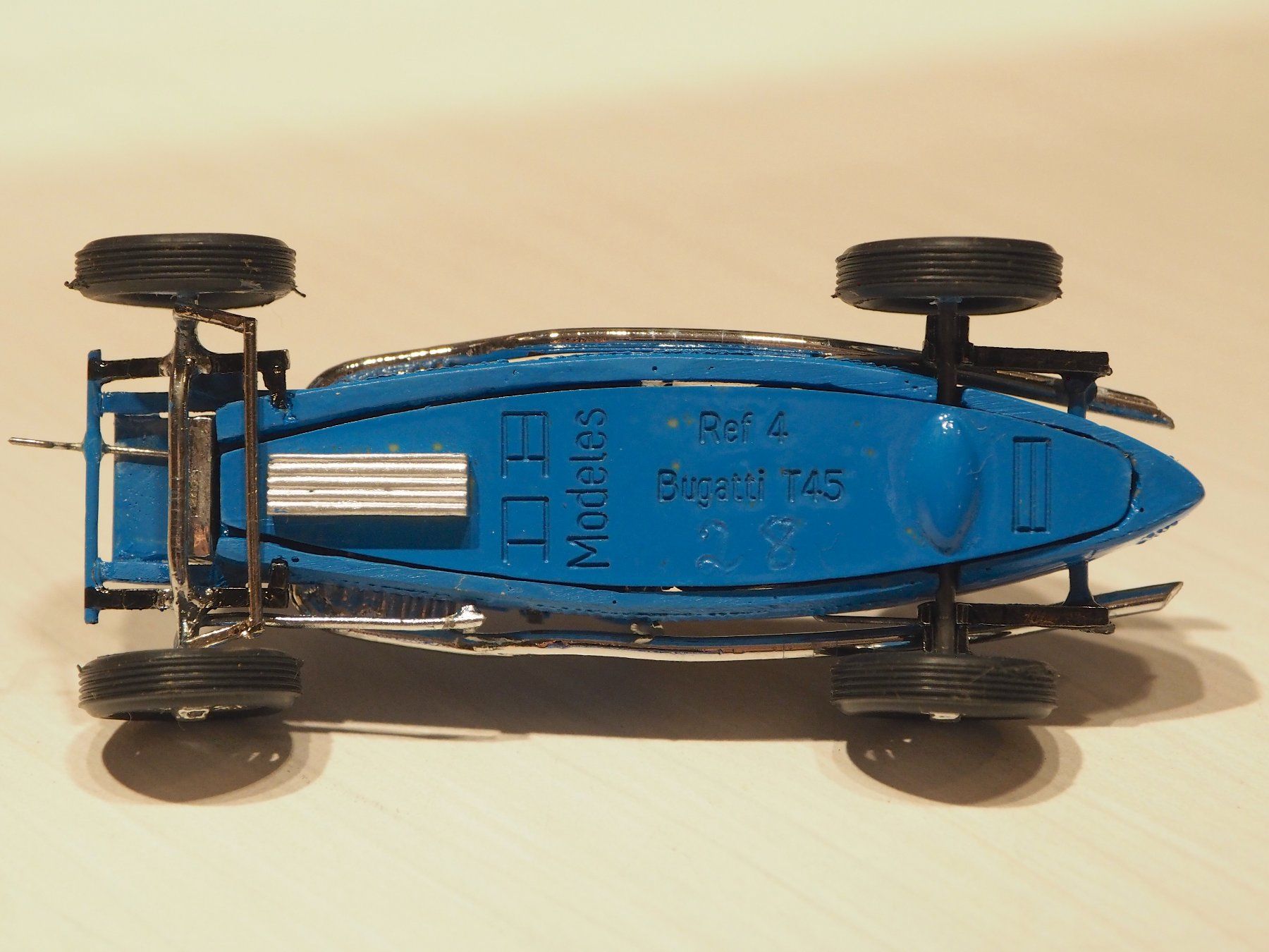 Bugatti Modellini d'auto: Bugatti Type 45 16 Cylindres 1929 - DB Modèles No 28 – Usato da Winterthur venduto da 602ccm 4