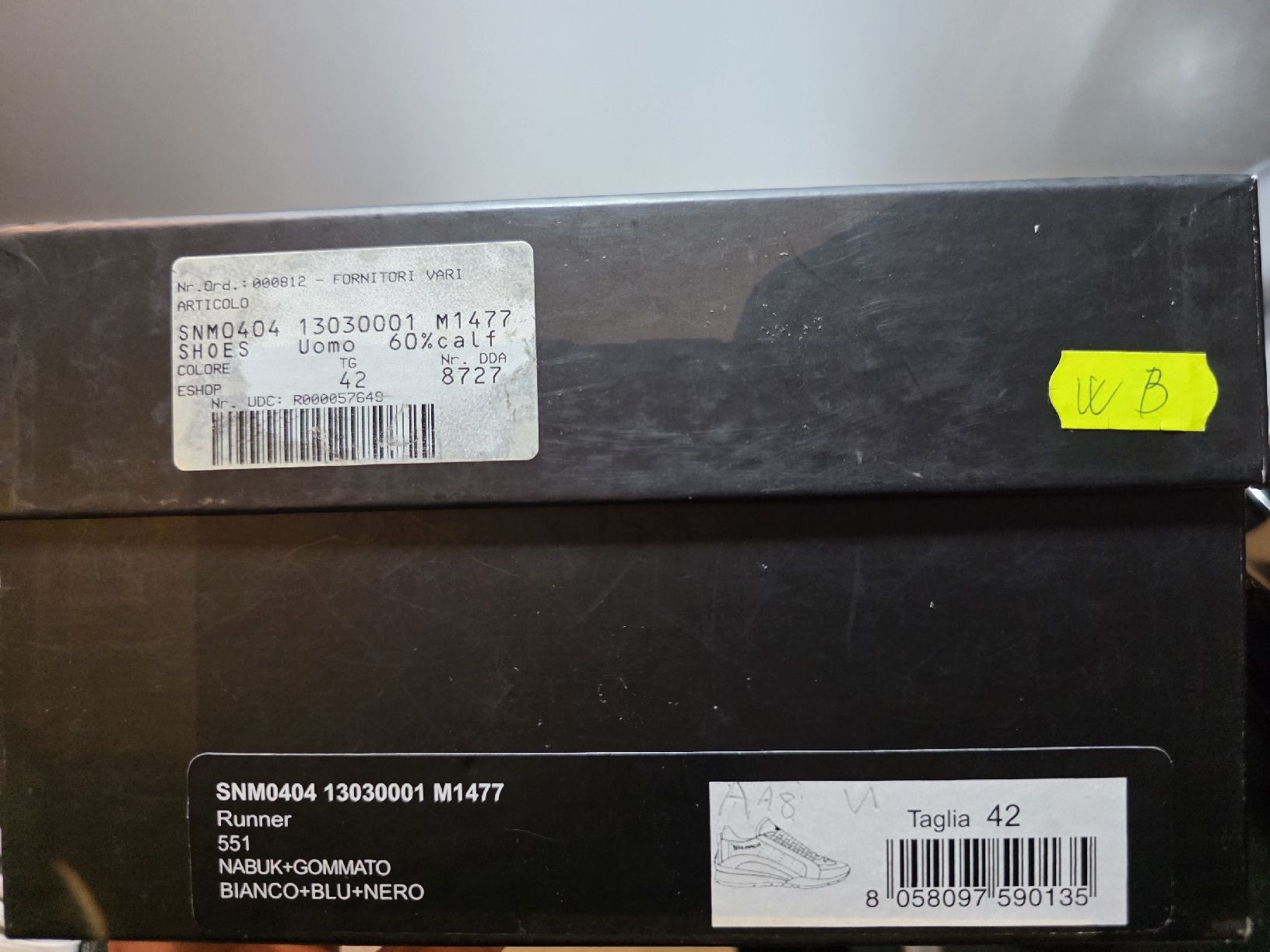 Dsquared2 Scarpe da uomo: DSQUARED2 Runner Turnschuhe Gr. 42 Herren Leder neu + Box – Nuovo e nell'imballaggio originale da Hägendorf venduto da bue_58km 3