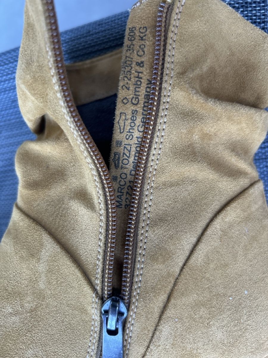 Scarpe per cavalli: MARCO TOZZI suede leather boots size 38 with zips – Usato da Basel venduto da sab_5xts 3