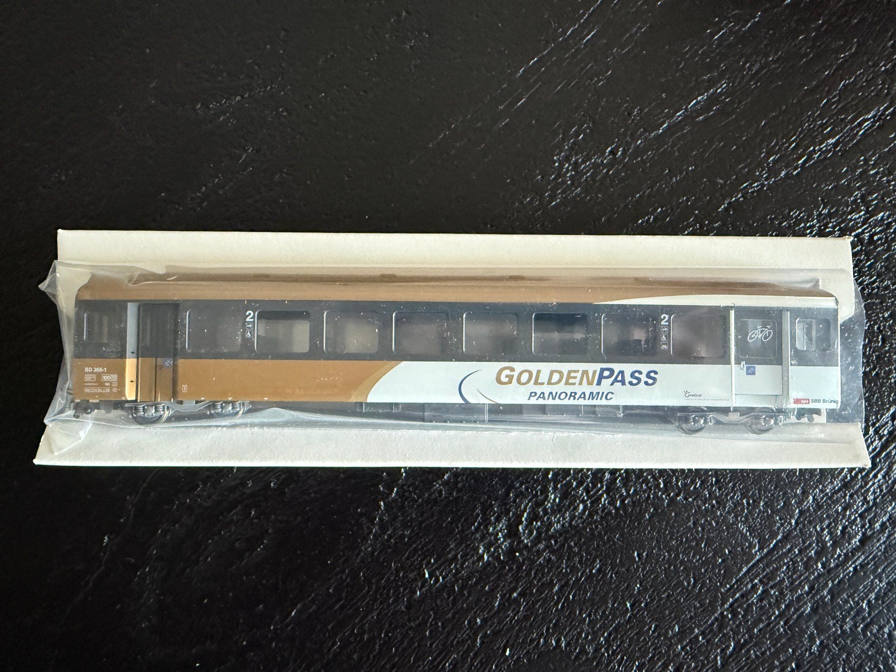 Bemo Modellini di ferrovie: Bemo Brünig Golden Pass BD 355 – Usato da Nänikon venduto da jeanyus 1