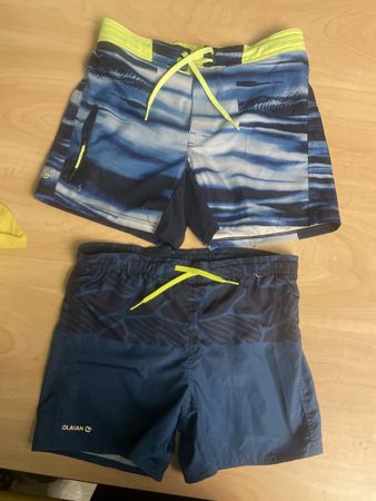 2 Olaian Badehosen für Jungs, Gr.128, Top Zustand!